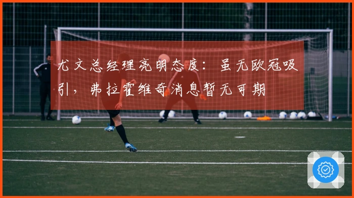 尤文总经理亮明态度：虽无欧冠吸引，弗拉霍维奇消息暂无可期