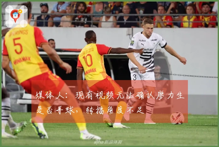 媒体人：现有视频无法确认廖力生是否手球，转播角度不足